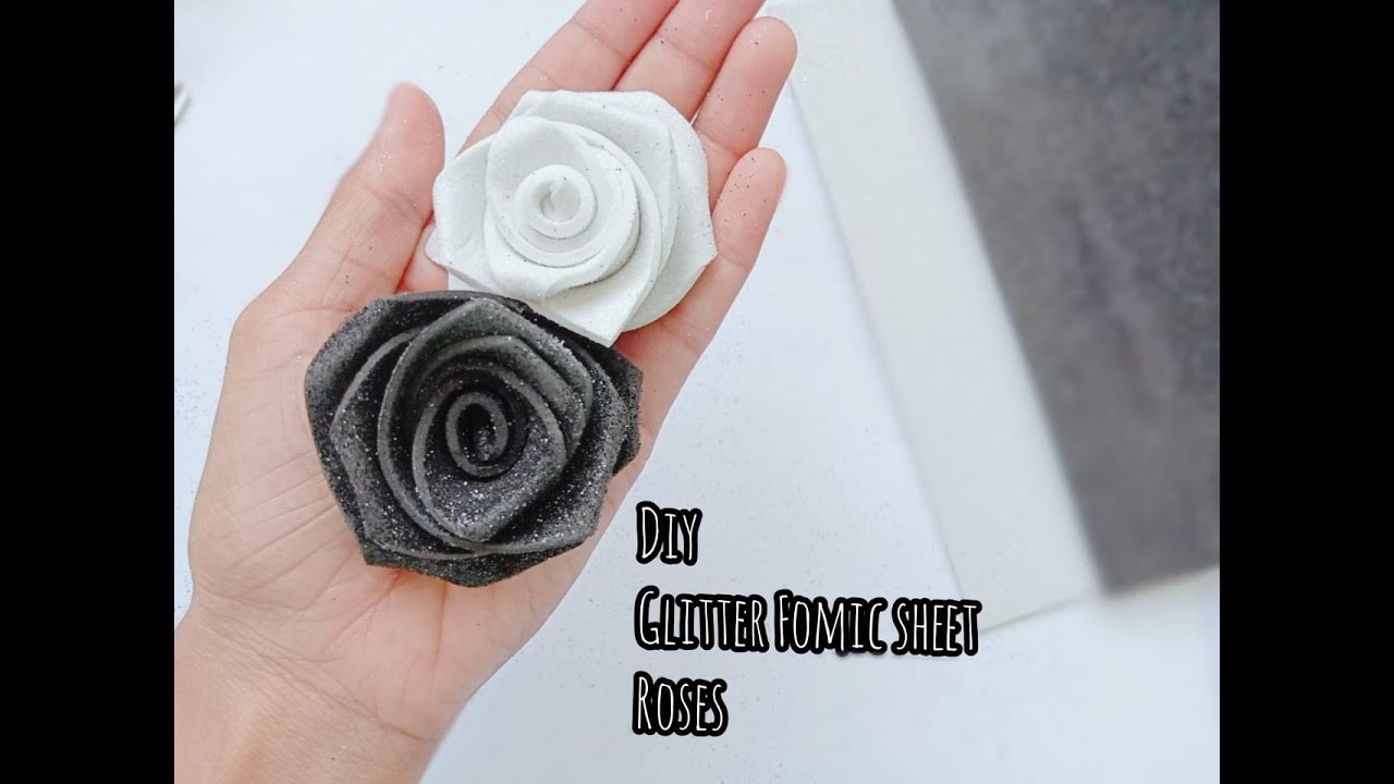 Beautiful DIY fomic sheet roses || easy hand made flower