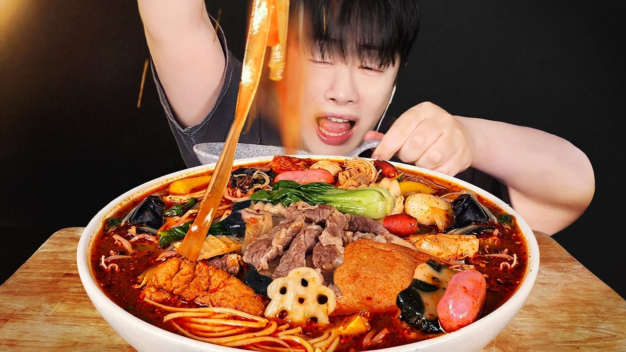 90kg 돌파기념!🔥 마라탕 한 다라이 먹방