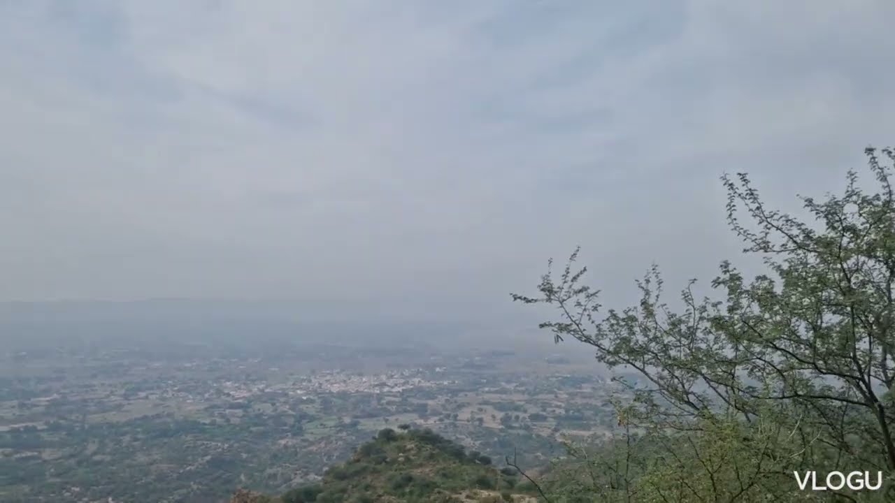 my village wagh jhelum pakistan vist in mountain very beautiful view