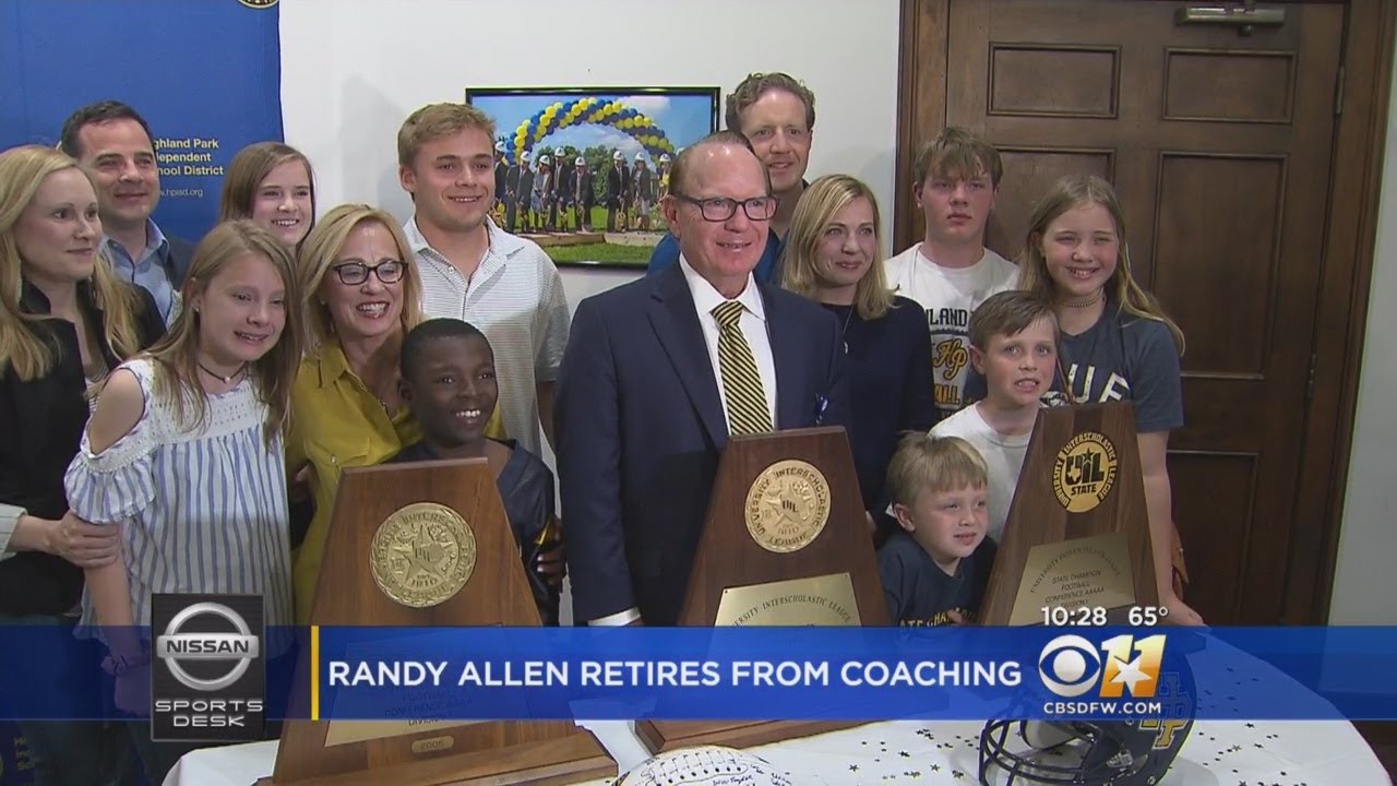 Highland Park Football Coach Randy Allen Retiring