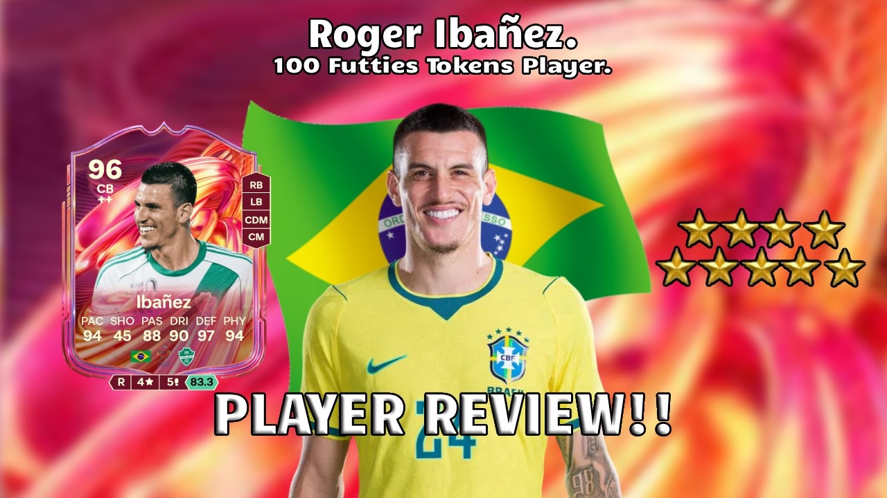 🧱🔥 Обзор игрока Roger Iba&ntilde;ez с рейтингом 96! 100 жетонов Futties в магазине! 🧱⭐. FC 26 Ultimate T...