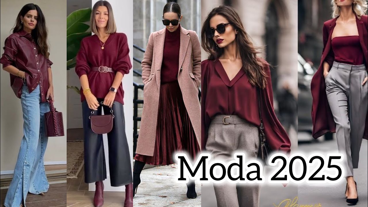 Moda 2024-25 Mujer COMBINACIONES MODERNAS LOOKS DE INSPIRACI&Oacute;N PARA MUJERES ROPA Y PRENDAS DE MODA!