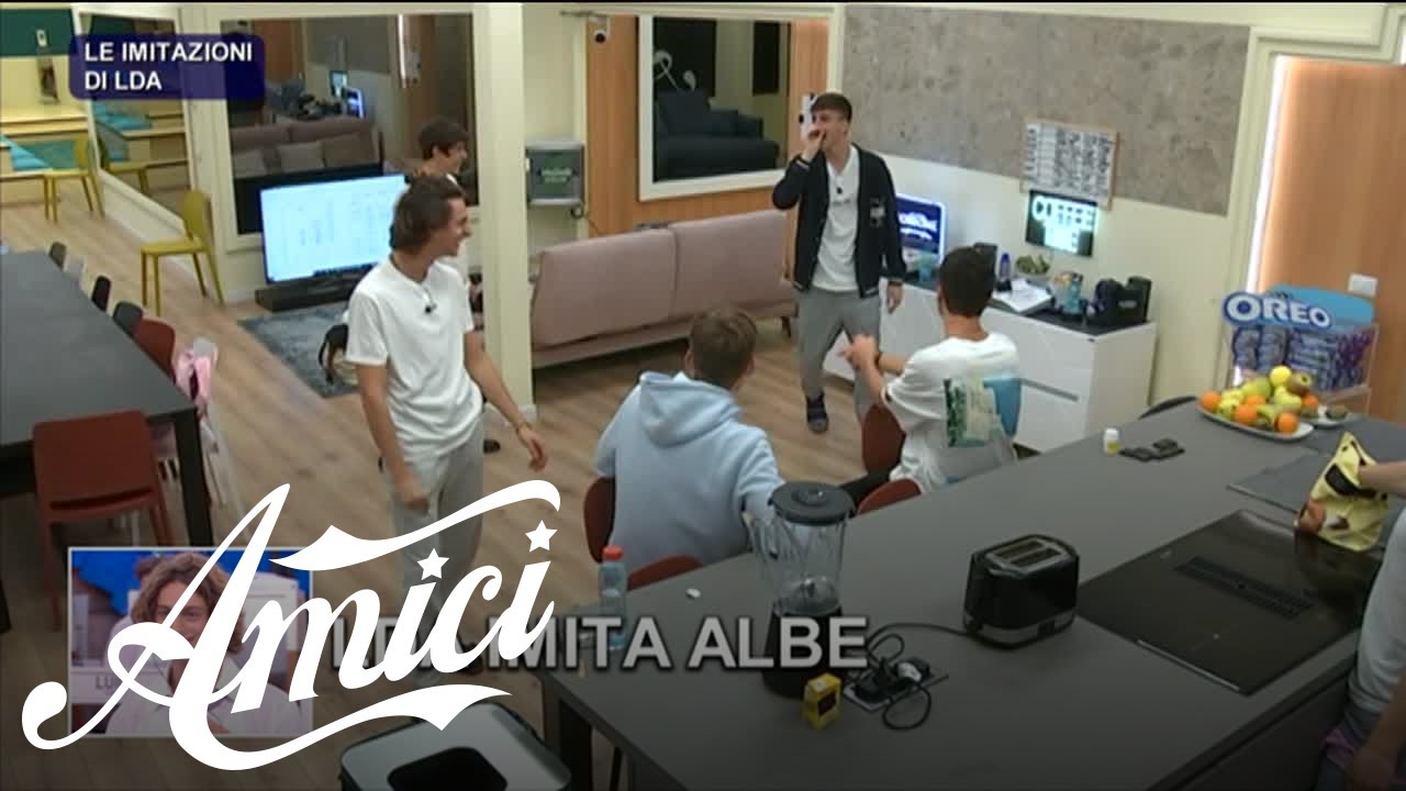Amici 21 - Le imitazioni di LDA