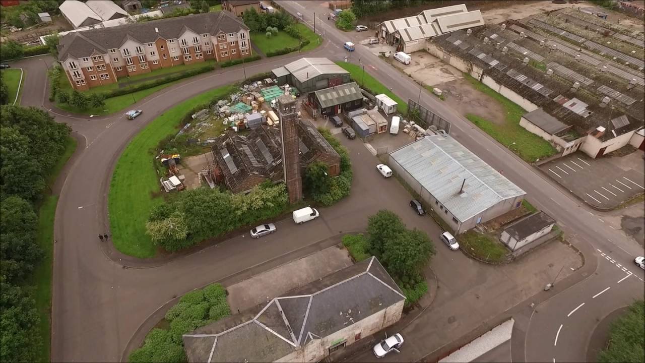 Bonnybridge from The Air