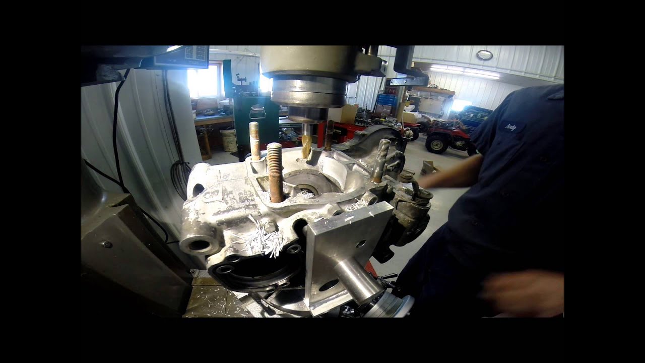 250R Case Boring for 350 Big Bore