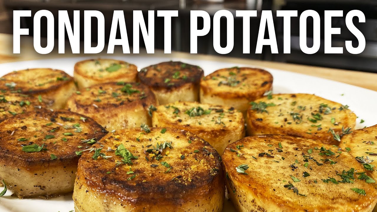 EASY & DELICIOUS Holiday Side Dish | Fondant Potatoes