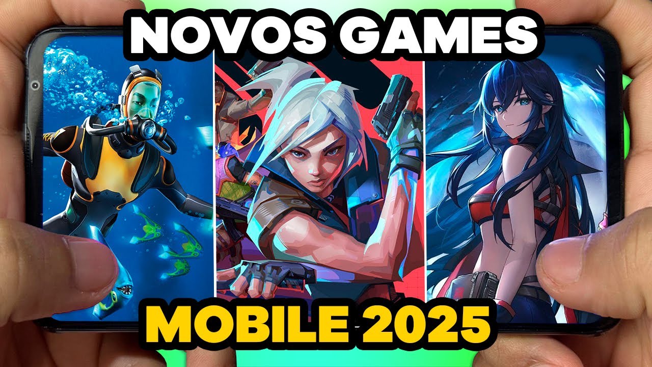 NOVO APEX MOBILE, VALORANT, SUBNAUTICA MOBILE e novos JOGOS para Android 2025