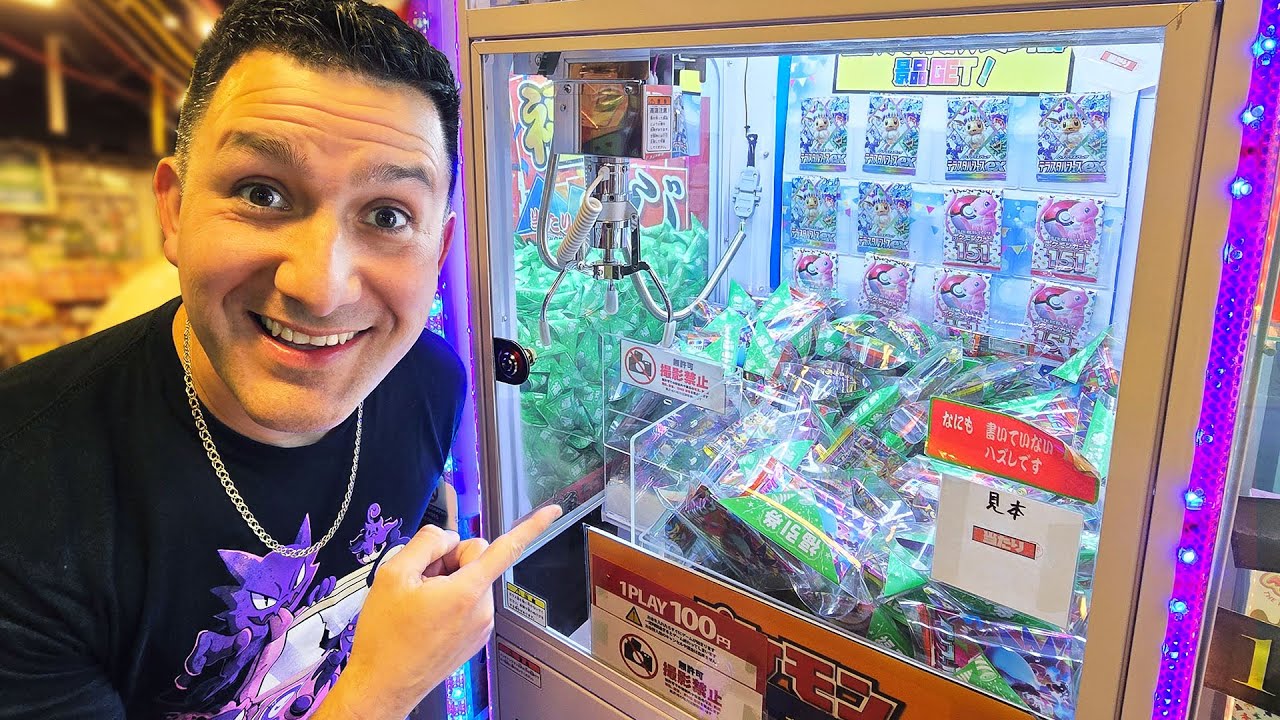 Pokémon Packs Claw Machine!