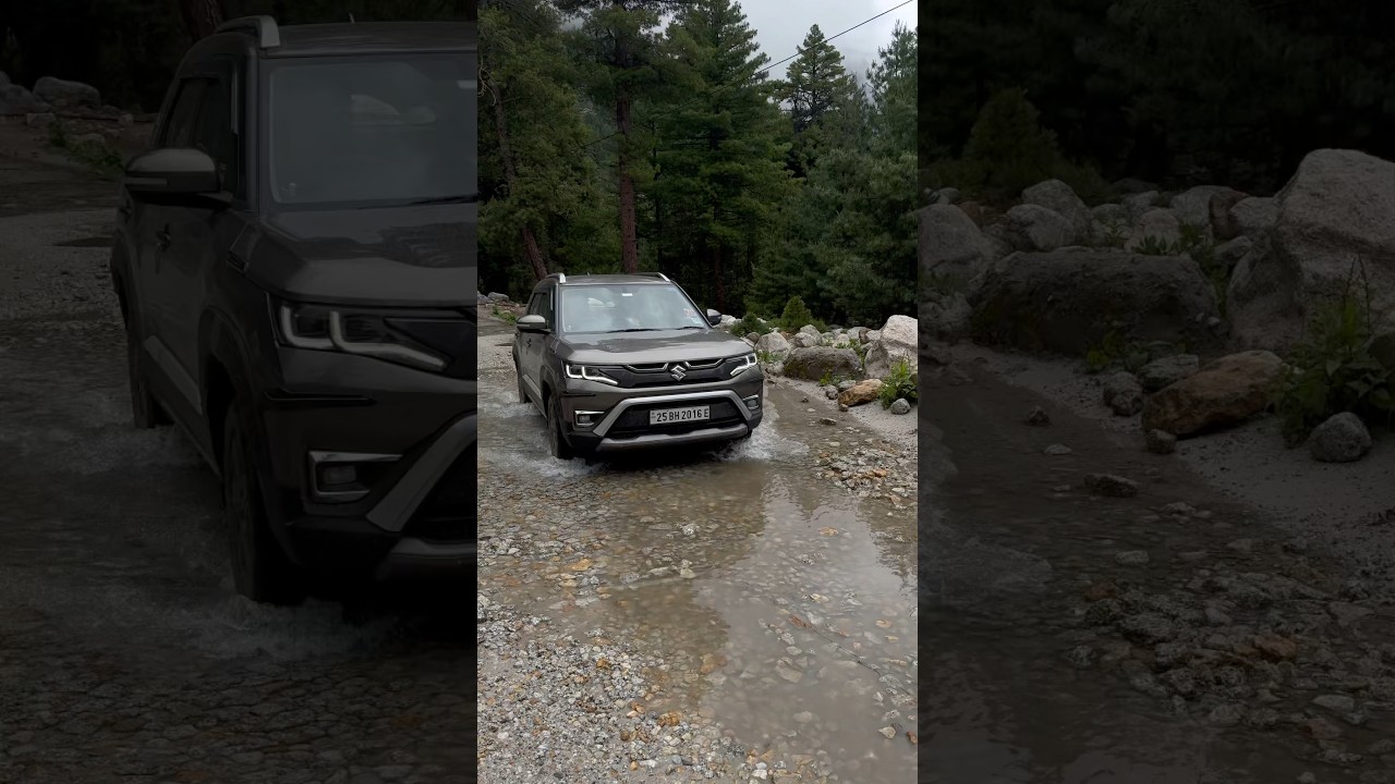 Brezza Offroad Drive #offroading #brezza #brezza2025 #brezzafacelift #brezzazxi #chitkul #himachal