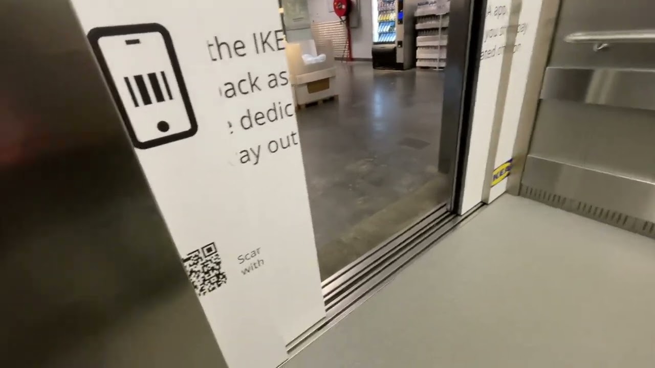 Tour of the lifts at IKEA Springvale