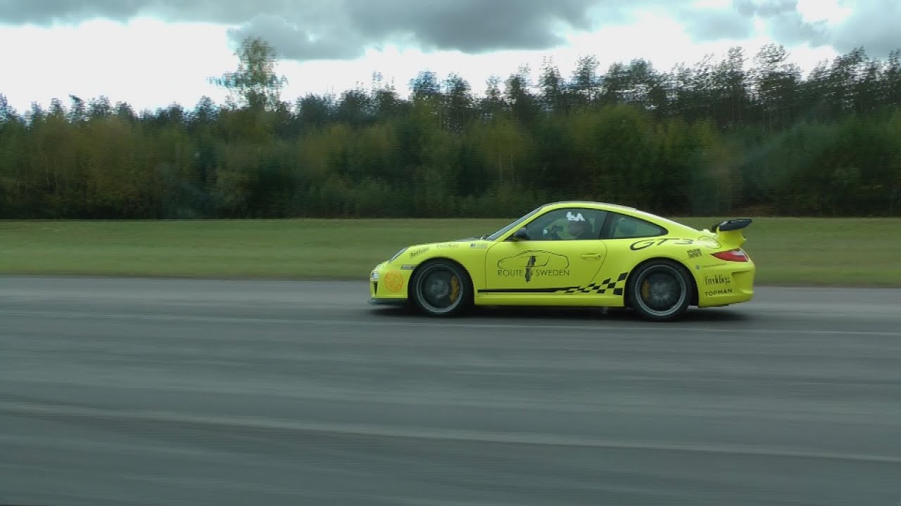 Volvo S40 Autotech 420hp vs Porsche 997 GT3