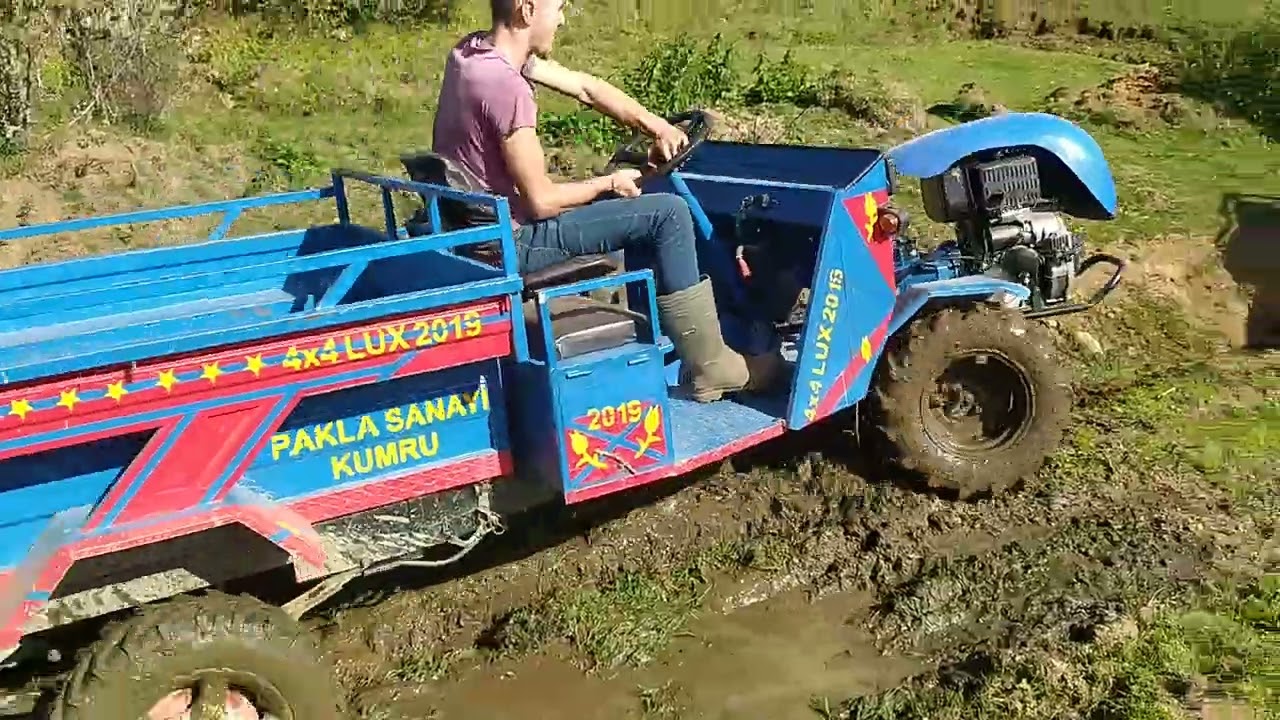 12 Hp Lombardını patpat motorlarla bataklığa girdik, çıkabildik mi ? 4x4 #patpat #motor #offroad
