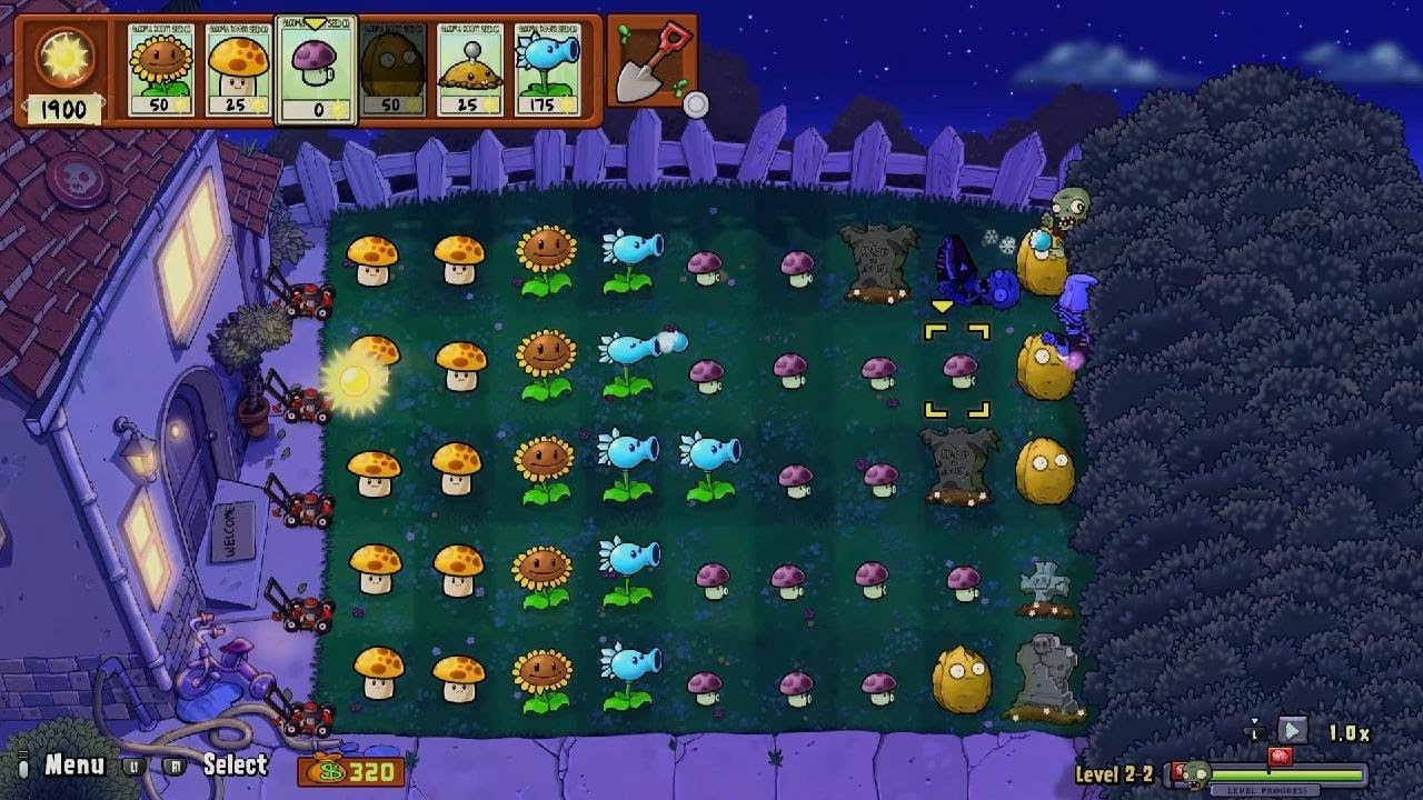Plants vs. Zombies: Replanted Night 1-10