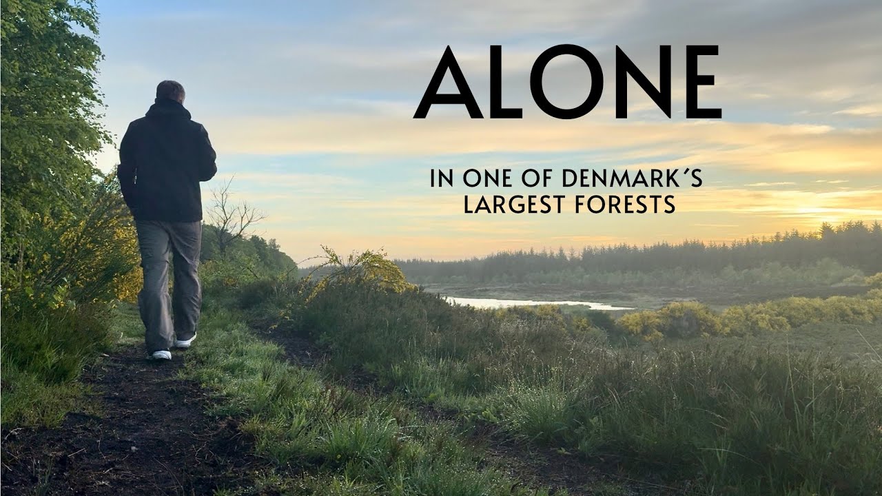 Hiking And Camping Alone In Wolf Territory | Klosterheden, Denmark