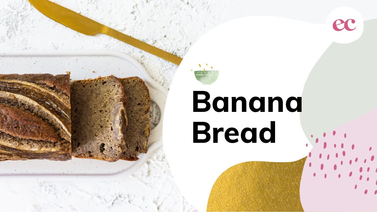 BANANA BREAD Vegano 🌱 Ricetta Senza Uova e Senza Glutine | Emanuela Caorsi