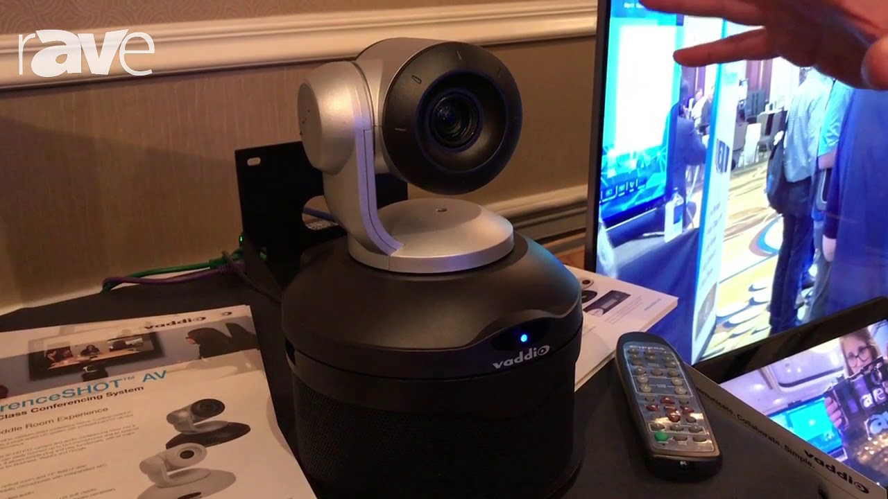 E4 AV Tour: Vaddio Showcases the ConferenceSHOT AV Video Conferencing Camera