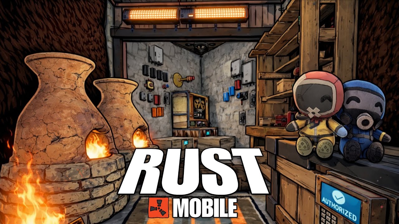 Я жил в самой уютной базе в Rust Mobile. | Первое бета-тестирование