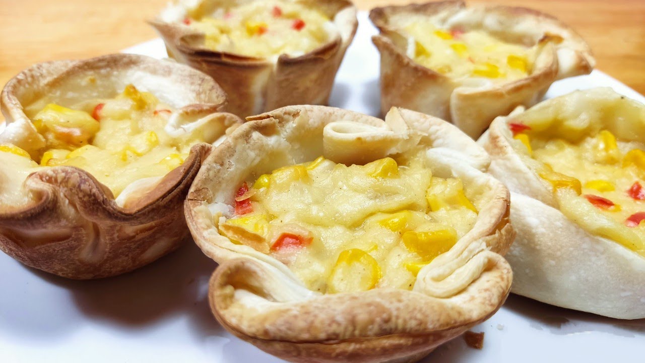 КУКУРУЗНЫЕ КОРЗИНЫ / Простой и быстрый рецепт