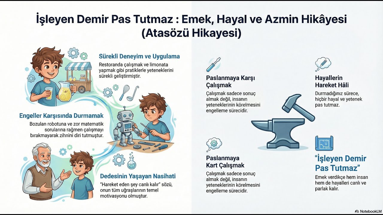 📖İşleyen Demir Pas Tutmaz | Emek, Hayal ve Azmin Hikâyesi