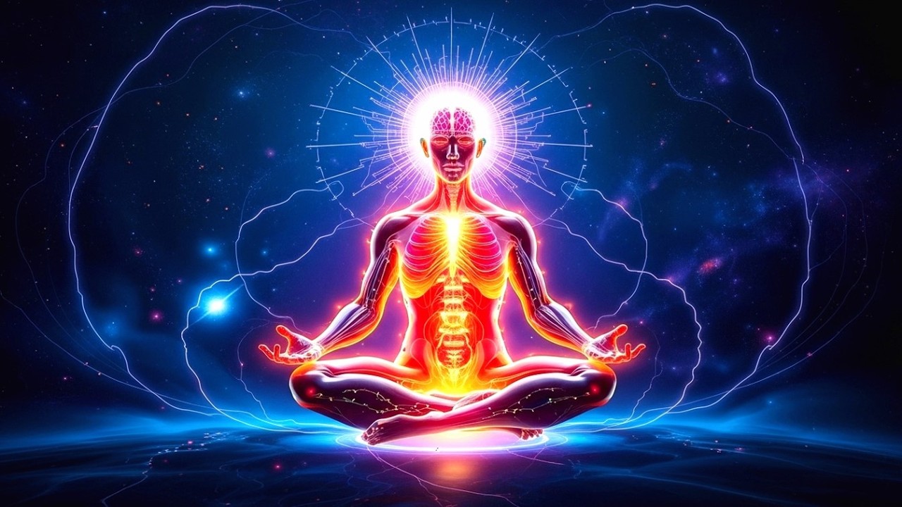 432hz + 528hz + 963hz - Stress and Anxiety | Spiritual Awakening, Whole Body Renewal