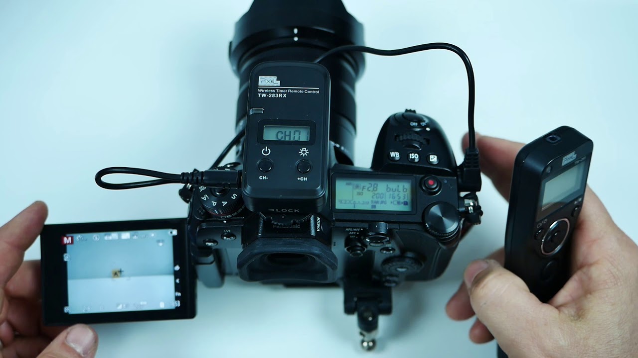 Panasonic Lumix G9 (#11) + Pixel Pro 2.4GHz Kabelloser Fernauslöser TW283-L1