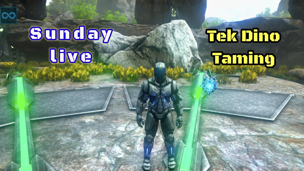 ALFA DINO TEK DINO TAMING ARK ULTIMATE MOBILE LIVE #arklive #tek