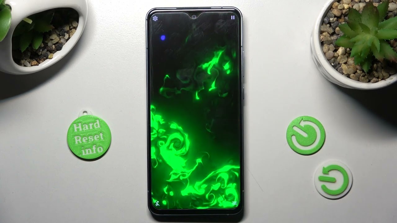 How to Set Magic Fluids on Wallpaper in NOKIA X30 &ndash; Download Live Wallpaper