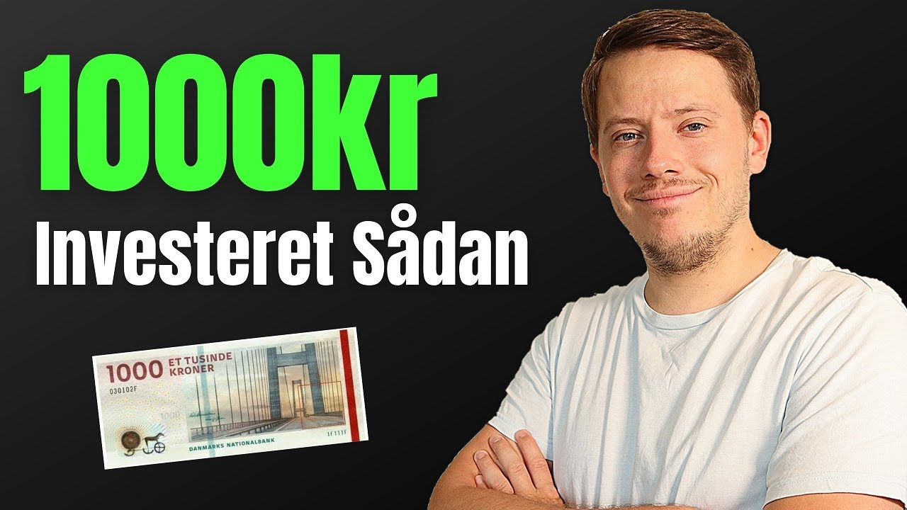 Sådan Investerer du 1000kr om måneden
