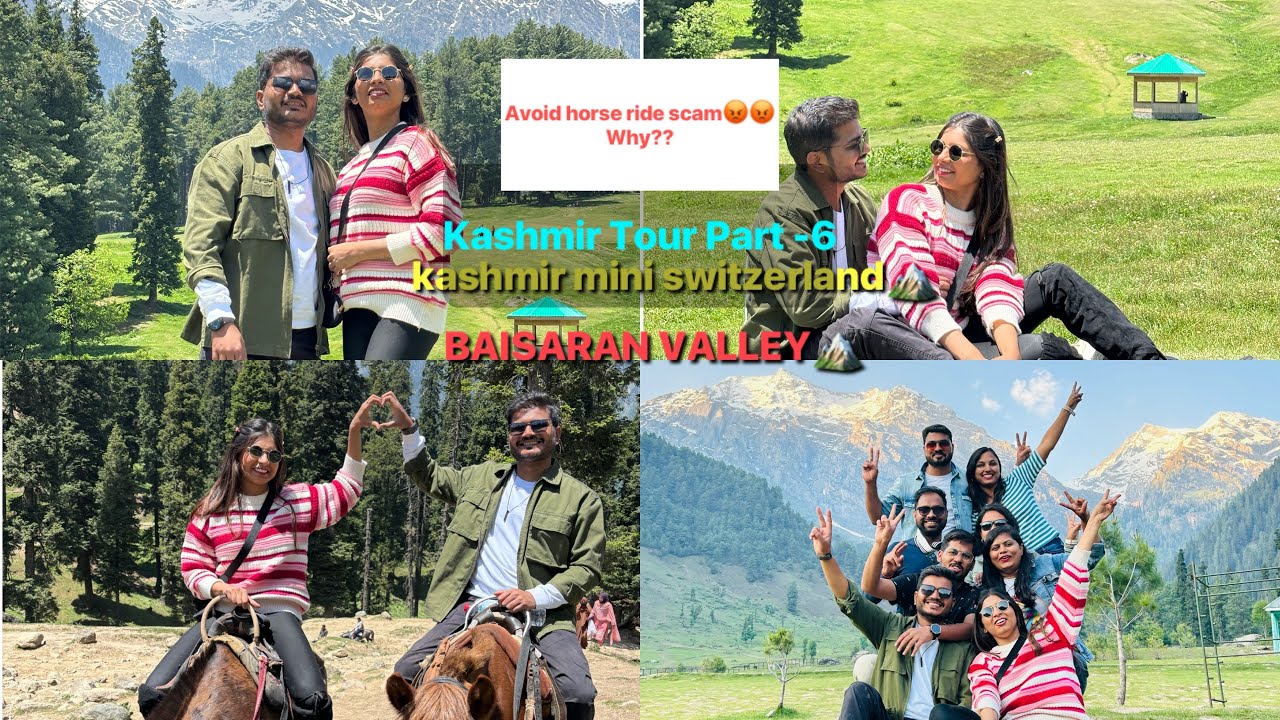 Mini Switzerland ❄️| Horse ride scam😡| Baisaran Valley🏔️| tumhala khrch grj ahe ka ghoda ghaychi🤔