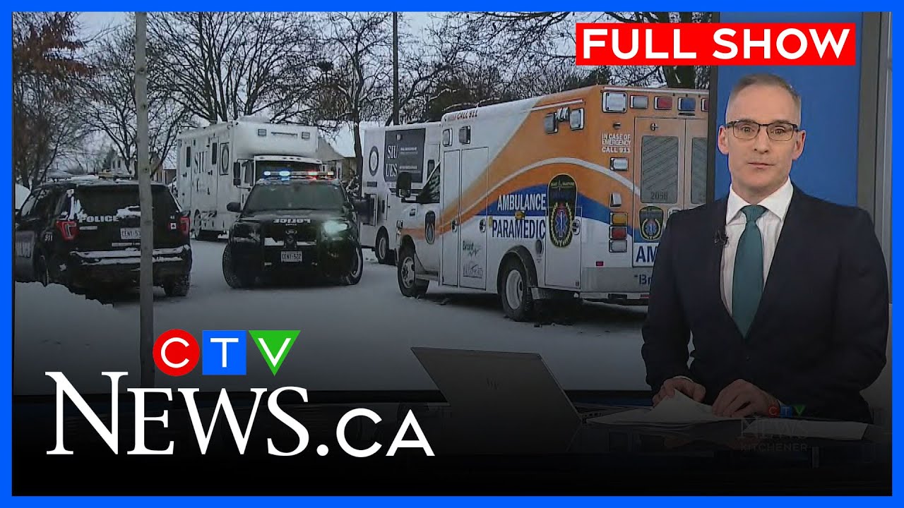 Fatal police shooting and hundreds of drivers ticketed | CTV News Kitchener at Five for Jan 16, 2026