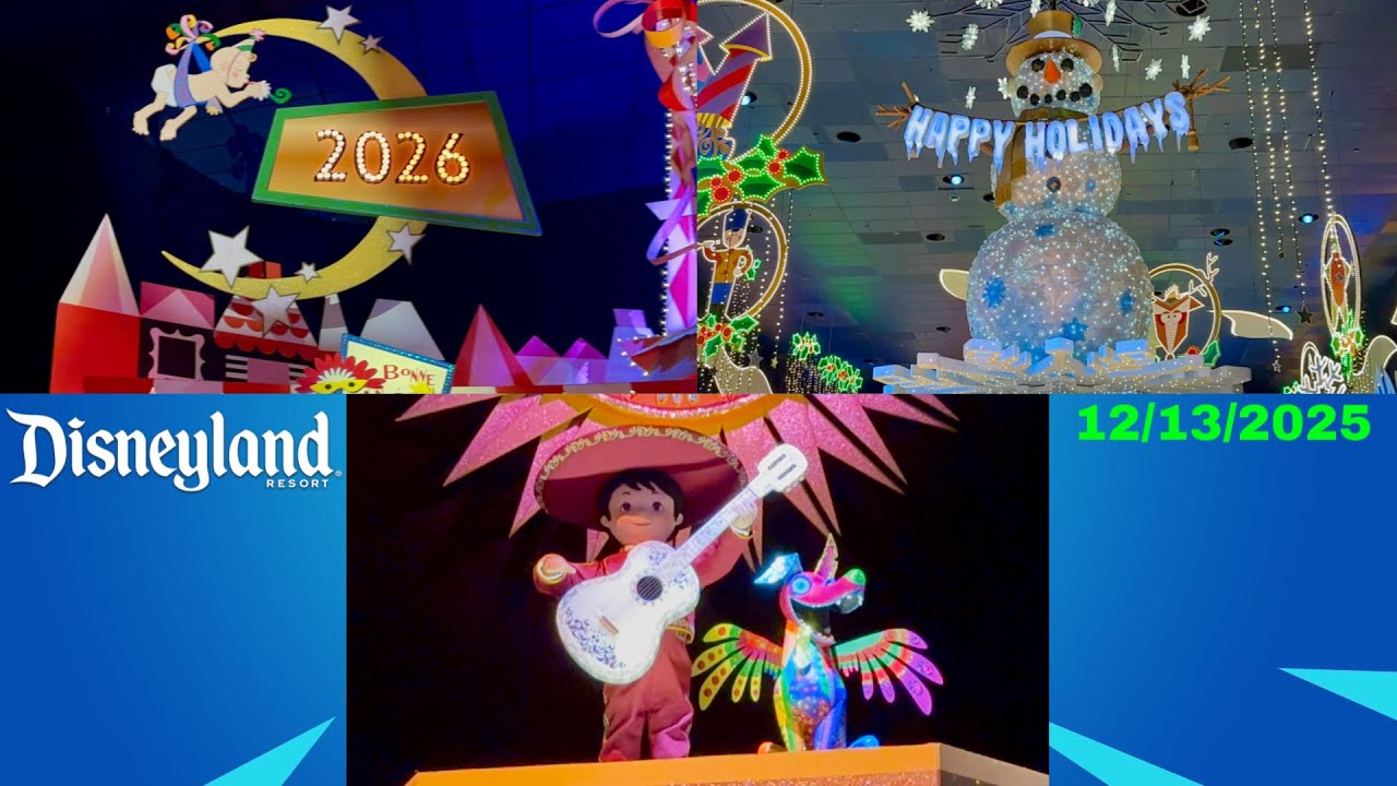 It’s A Small World Holiday - POV 4K (Disneyland, 12/13/2025, Front Row)