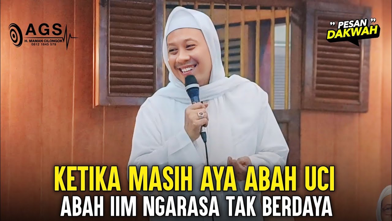 Abah KH. Iim Imaduddin Cilejet | Haul Abuya Usup Caringin 2024