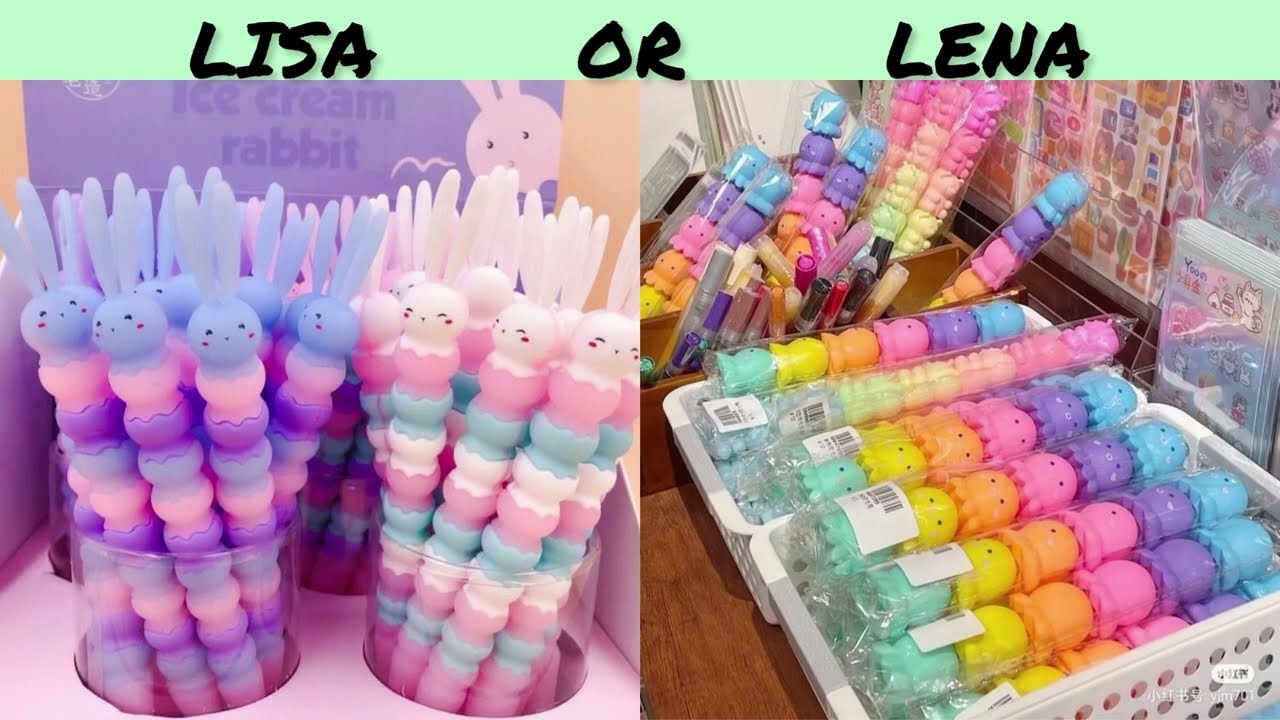 LISA OR LENA SCHOOL SUPPLIES 🌈 