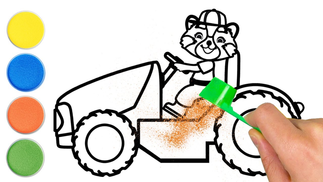 Magia con la Sabbia! ✨ Summer & Todd e il Trattore Super Colorato 🚜