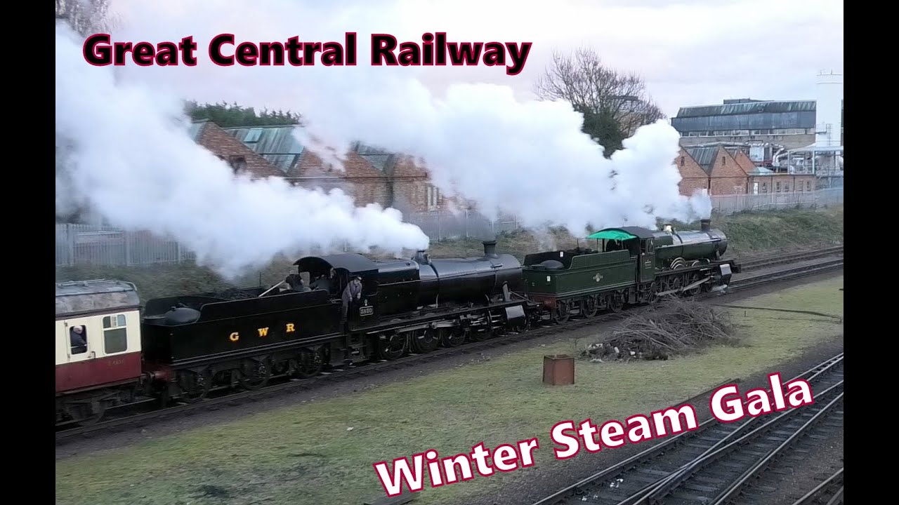 FANTASTIC but cold FIRST day at the Great Central Railway, Winter Steam Gala. 23rd January 2025