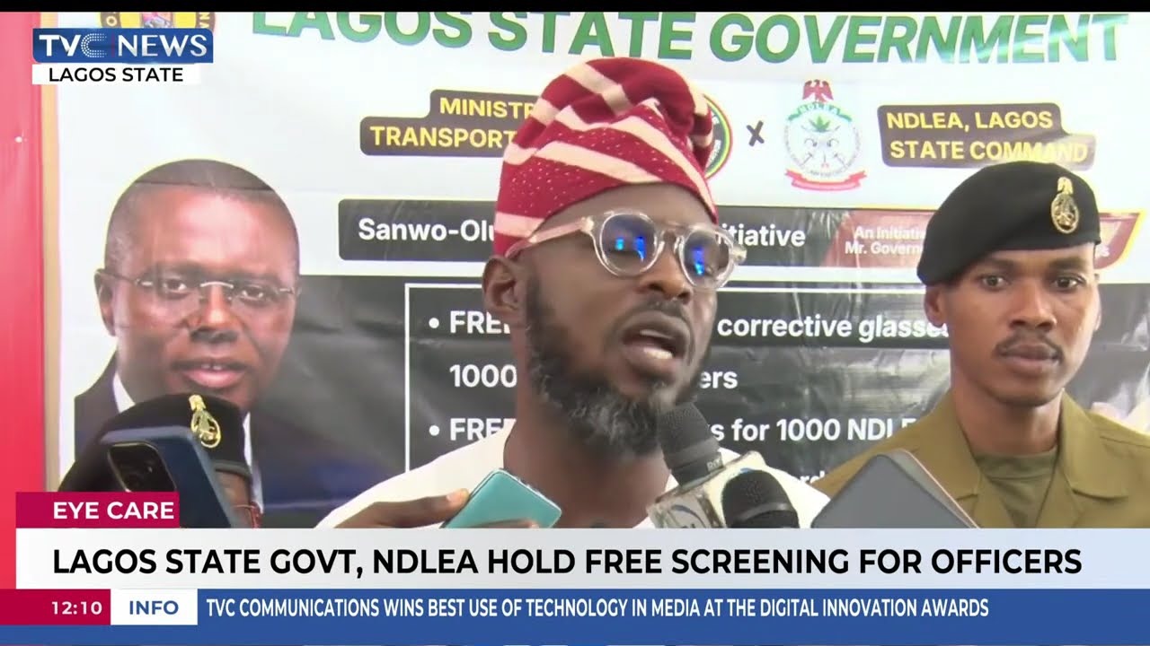 Lagos Govt., NDLEA Hold Free Screening For Officers