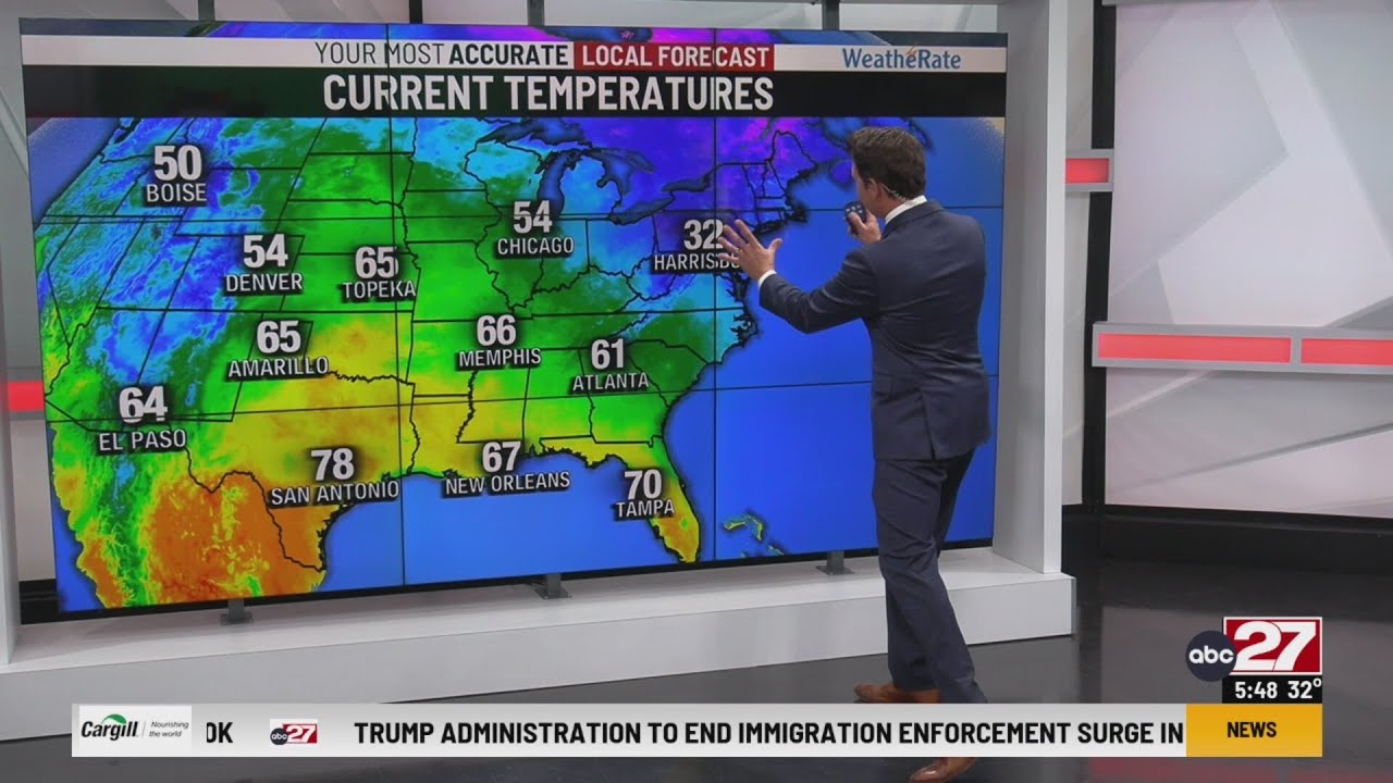 Eric's Friday PM forecast update