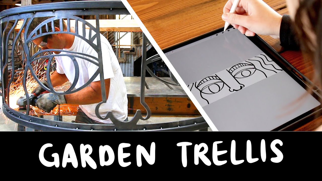 Garden Trellis • Ipad → CNC