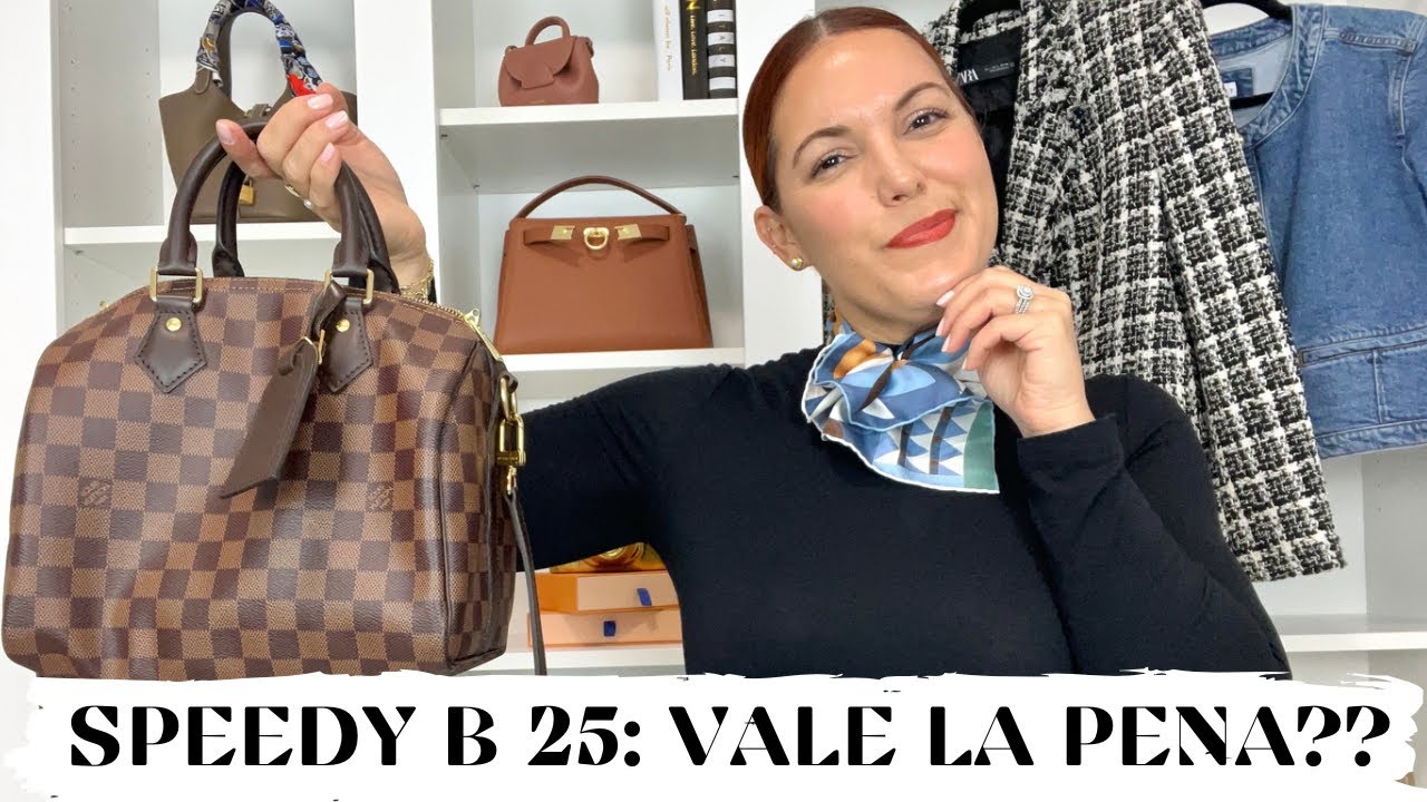 RESEÑA DE MI BOLSO LOUIS VUITTON SPEEDY 25 CON BANDOLERA 👜 REVIEW EN ESPAÑOL