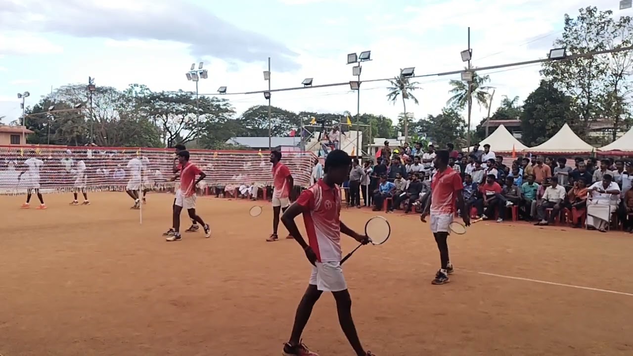 68 senior national ball badminton championship boys final match INDIAN RAILWAY VS TAMILNADU