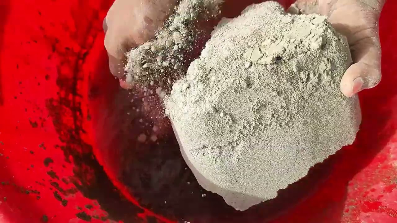 ASMR | Huge chunks | cement chunks crumbling in lot of water | #243 | Aus Asmr