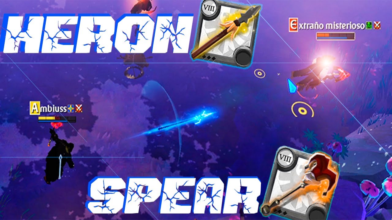 The⚡HERON SPEAR⚡is incredibly STRONG ⚡Make ur enemys CRAZY | Albion Online PvP