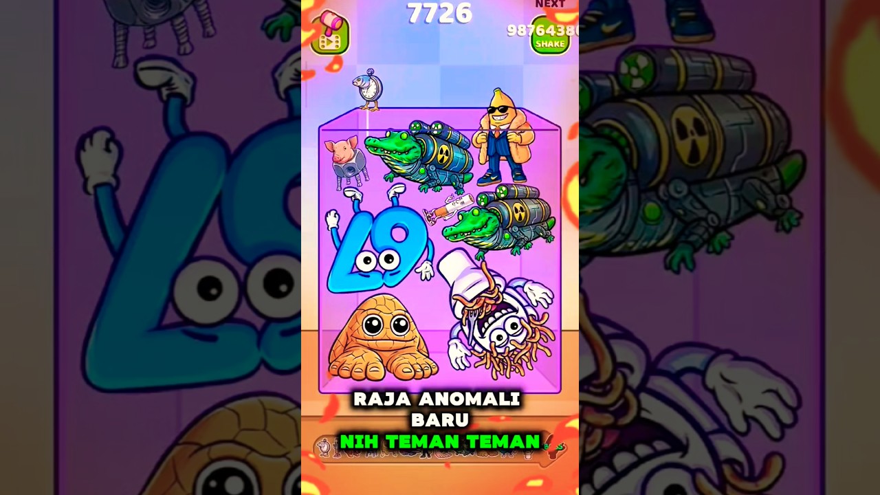Raja anomali baru #mergefellas #anomali #games
