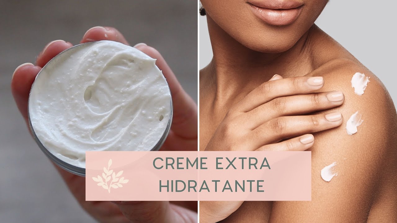 CREME EXTRA HIDRATANTE - Receita fácil com 2 ingredientes