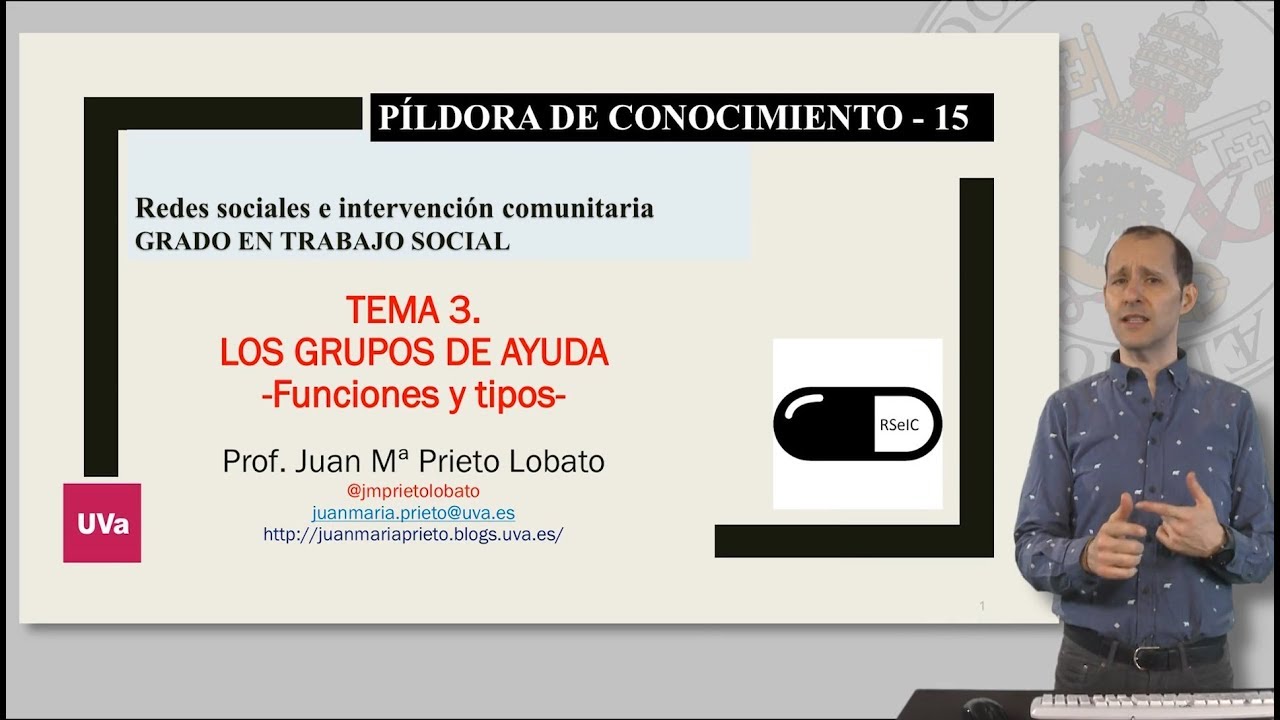 GRUPOS DE AYUDA: FUNCIONES Y TIPOS