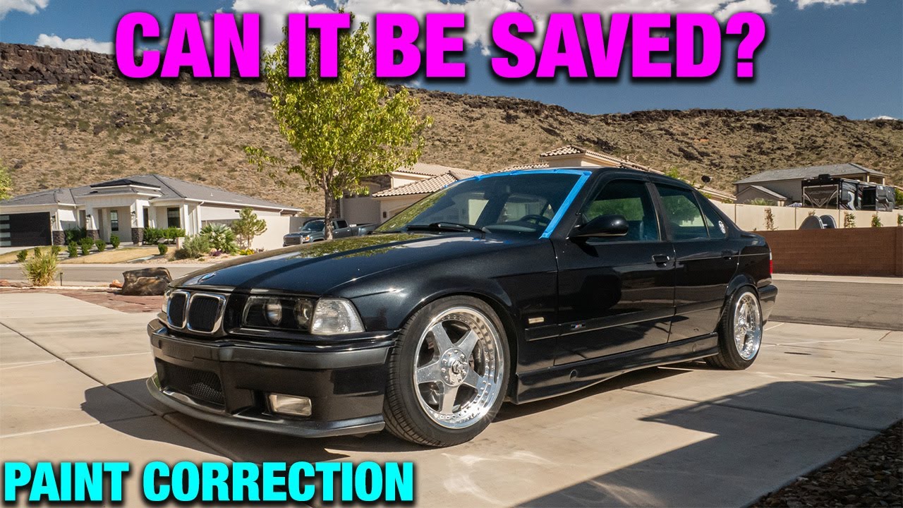 221,000 mile BMW m3 e36 | detail | paint correction