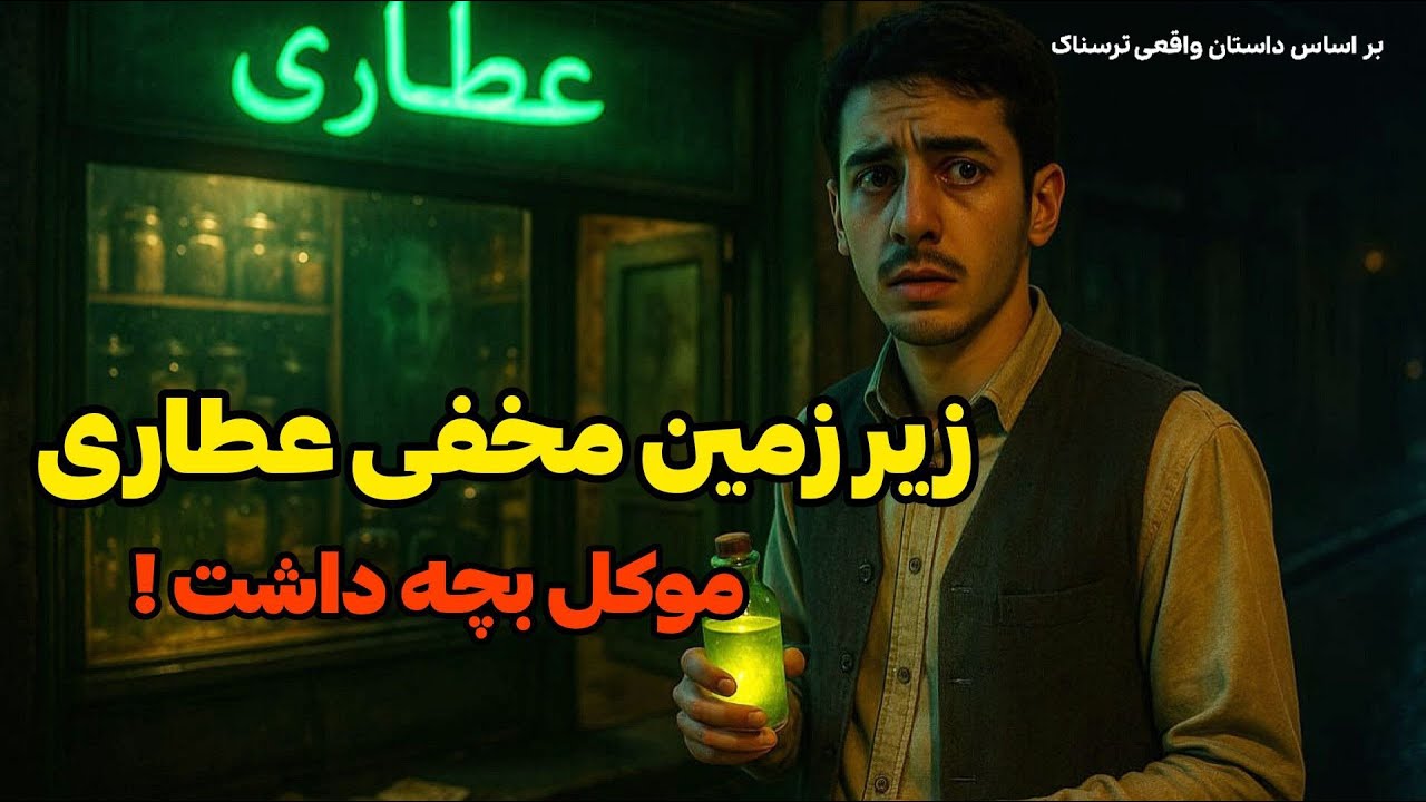 داستان ترسناک واقعی | شاگرد عطاری جن زده تهران و موکل رحمانی