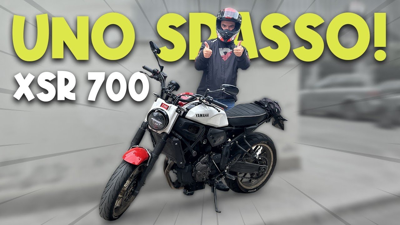 Questa la dovrebbero provare tutti! - Test ride Yamaha Xsr 700