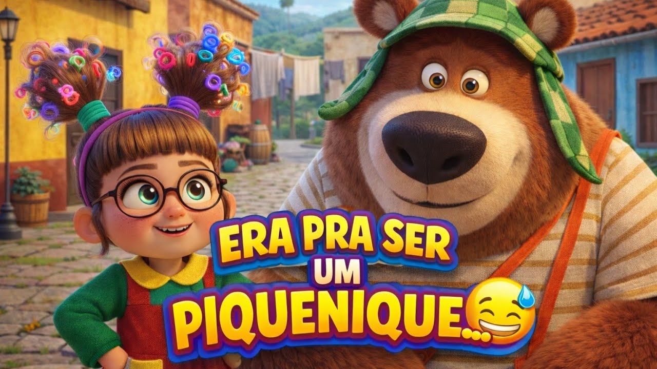 LiLi e BaLu e o PIQUENIQUE desastrado…Olha no que deu😱