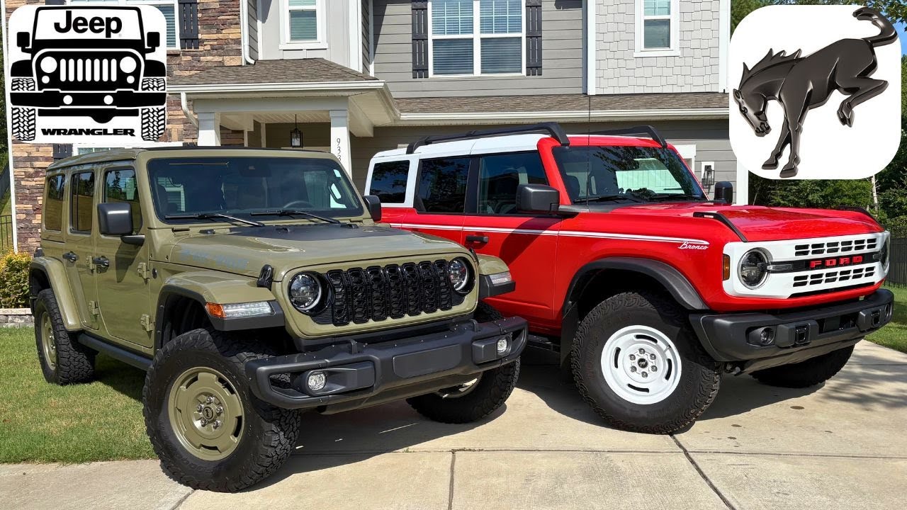 2025 Jeep Wrangler VS 2025 Ford Bronco! SUV King!?